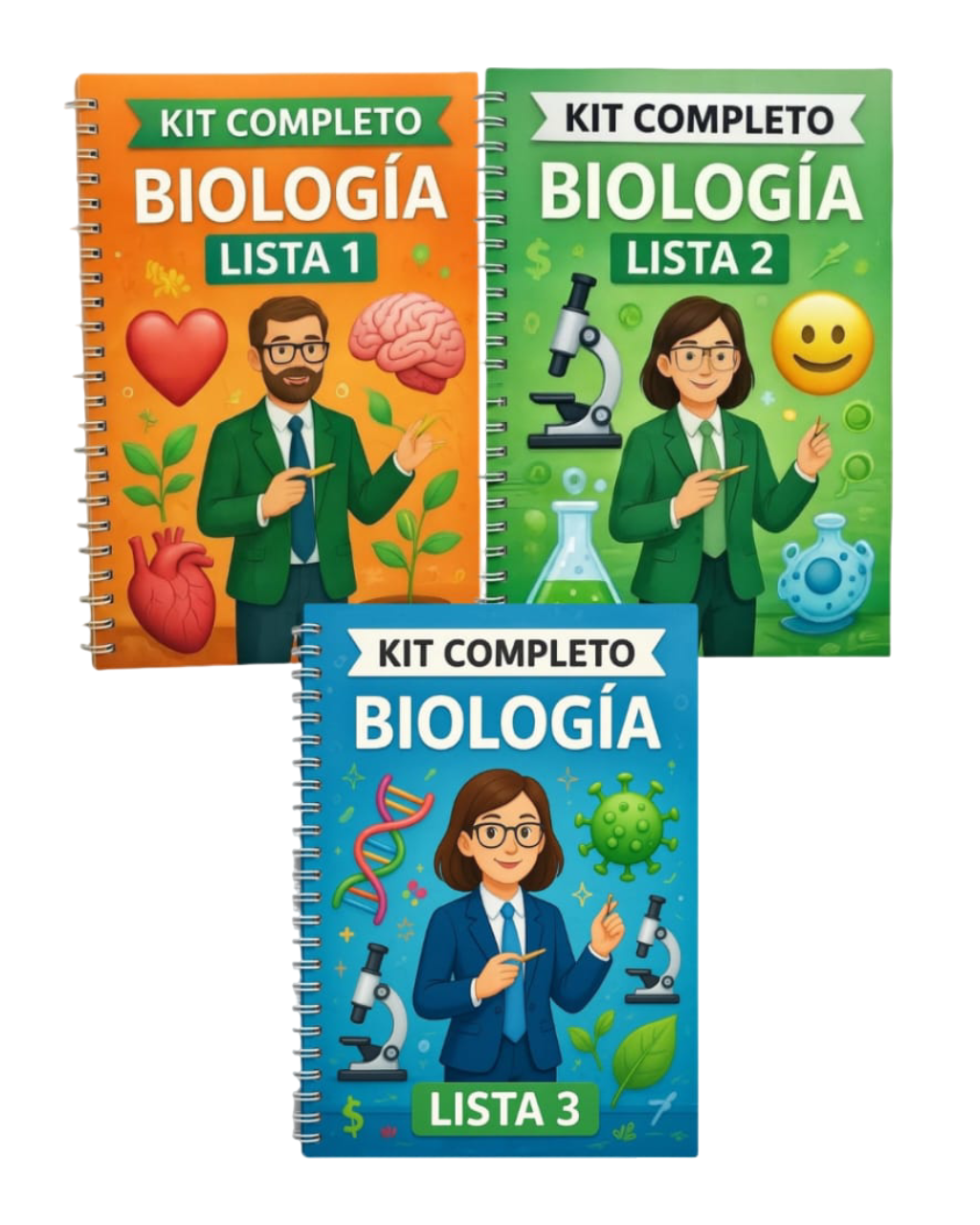 KIT COMPLETO BIOLOGIA LISTA!!