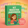 KIT MAESTRA JARDINERA LISTA !!!